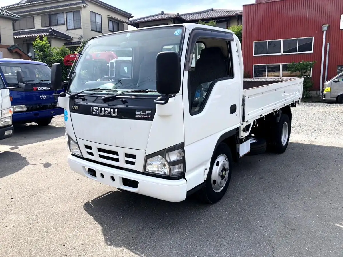 いすゞ エルフ 小型 平ボディ 床鉄板 PB-NKR81A の中古トラック【車両No.166754】