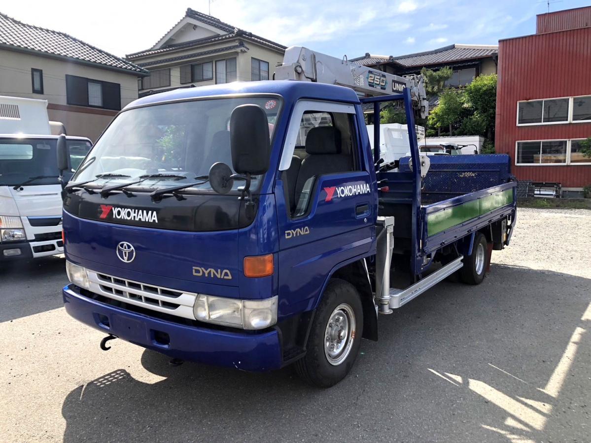 トヨタ ダイナ 小型 クレーン付 標準ロング KC-BU212
