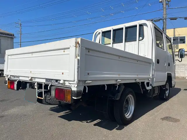 いすゞ エルフ 小型 平ボディ Wキャブ KR-NHR69の中古トラック画像3