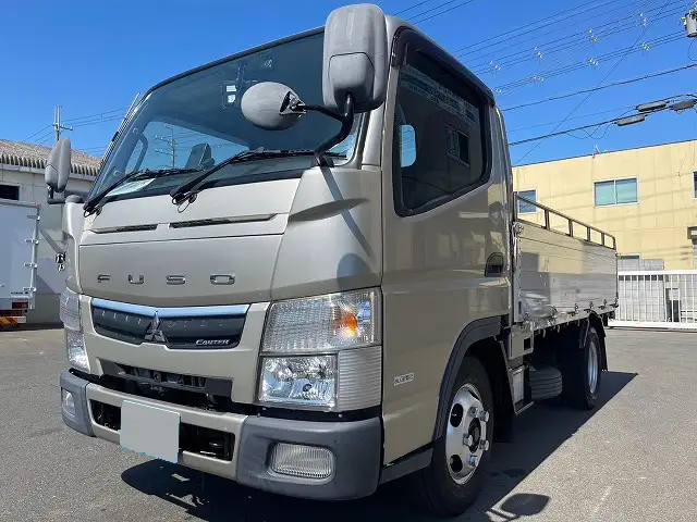 三菱 キャンター 小型 平ボディ アルミブロック TPG-FBA20の中古トラック画像1