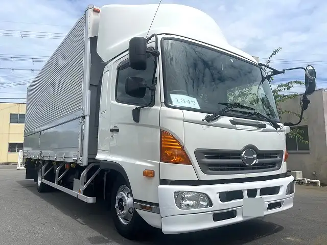 日野 レンジャー 中型/増トン ウイング エアサス ベッドの中古トラック画像2