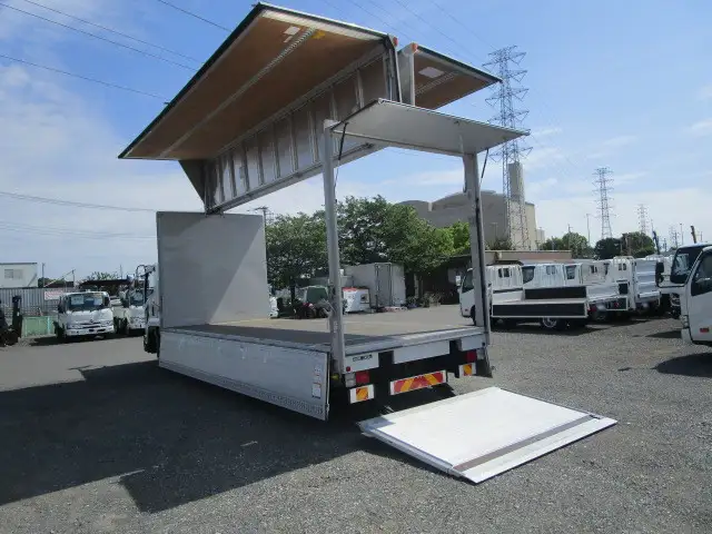 いすゞ フォワード 中型/増トン ウイング パワーゲート エアサスの中古トラック画像8