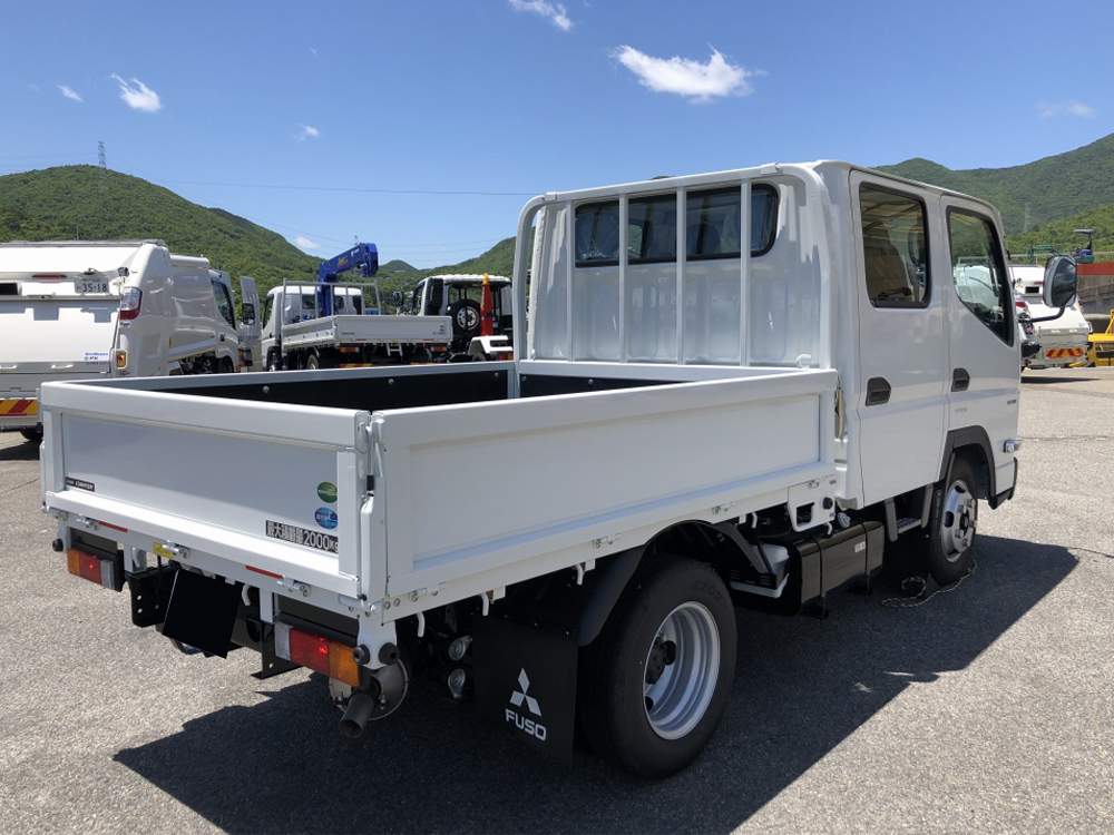 三菱 キャンター 小型 平ボディ Wキャブ(ダブルキャブ) 2RG-FBA20の中古トラック画像5