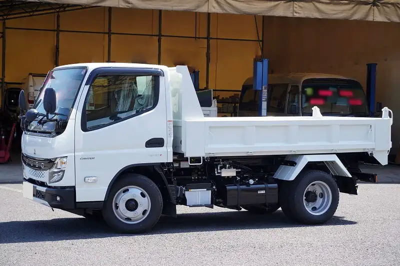 三菱 キャンター 小型 ダンプ ローダー 強化 の中古トラック【車両No.166939】