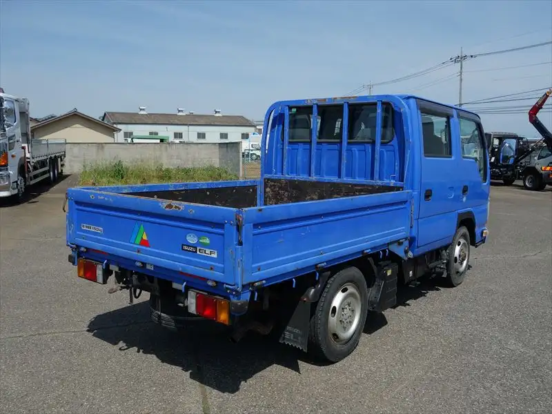 いすゞ エルフ 小型 平ボディ Wキャブ TKG-NHS85Aの中古トラック画像3