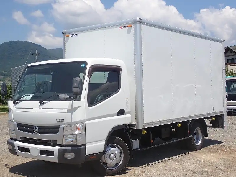 日産 アトラス 小型 アルミバン パワーゲート TRG-FEB5Wの中古トラック画像1