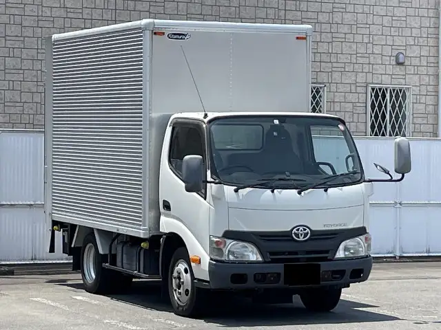 トヨタ トヨエース 小型 アルミバン パワーゲート 床鉄板の中古トラック画像2
