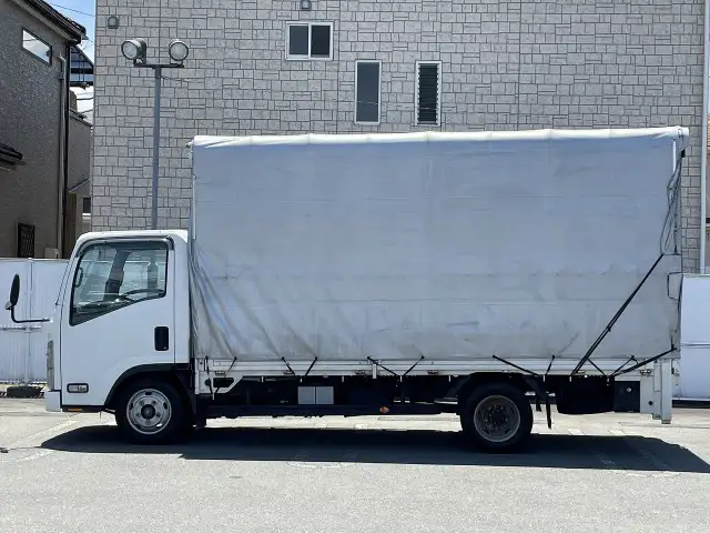 いすゞ エルフ 小型 ウイング 幌ウイング パワーゲートの中古トラック画像5