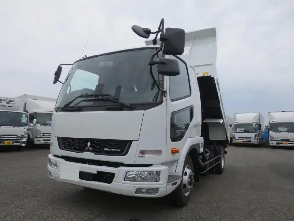 三菱 ファイター 中型/増トン ダンプ 土砂禁 ベッド の中古トラック【車両No.166913】