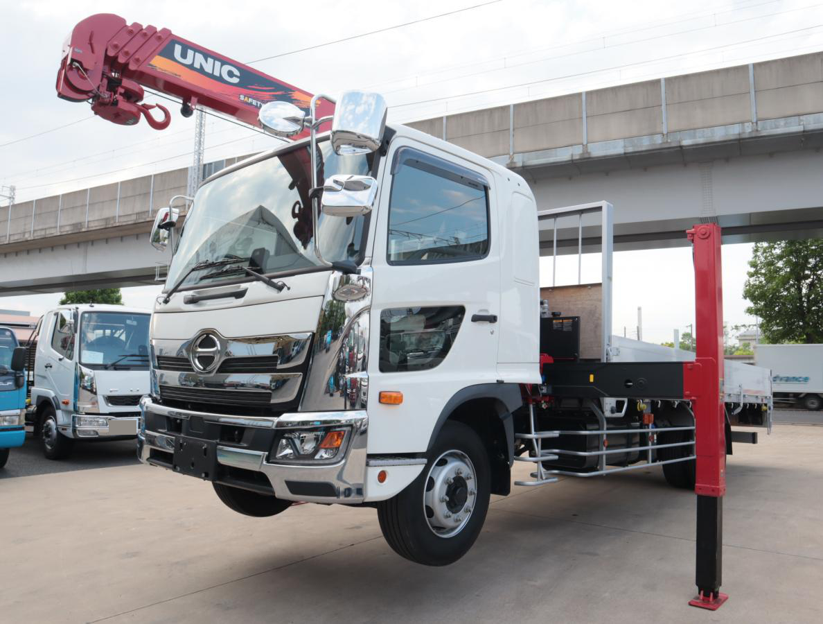 日野 レンジャー 中型/増トン 車両重機運搬 セルフローダー 2PG-FE2ACA