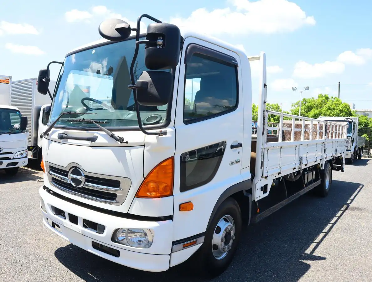 日野 レンジャー 中型/増トン 平ボディ パワーゲート TKG-FC7JLAA の中古トラック【車両No.166949】