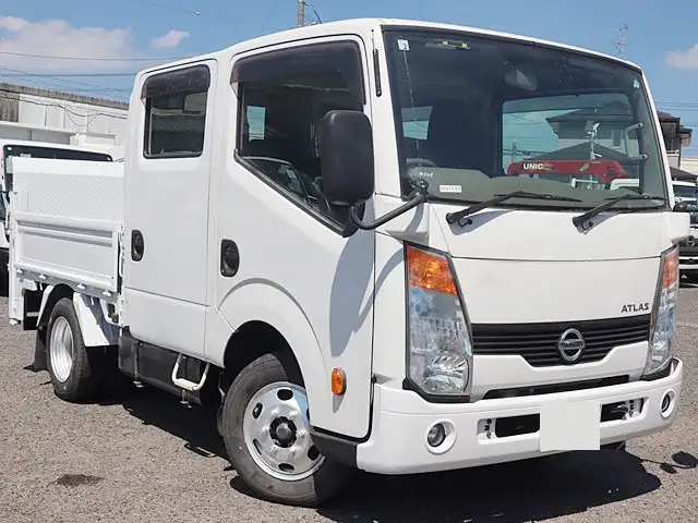日産 アトラス 小型 平ボディ Wキャブ パワーゲートの中古トラック画像2