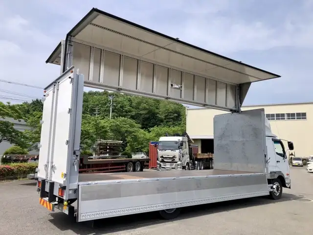 三菱 ファイター 中型/増トン ウイング エアサス ベッドの中古トラック画像5