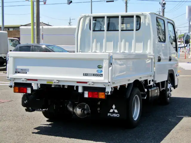 三菱 キャンター 小型 平ボディ Wキャブ 2RG-FBA20の中古トラック画像3