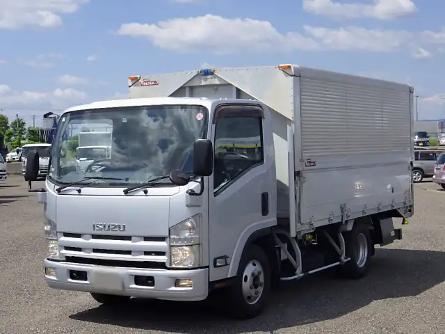 いすゞ エルフ 小型 ウイング 床鉄板 TKG-NPR85AN の中古トラック【車両No.167029】