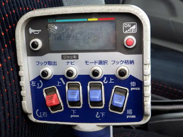 三菱 キャンター 小型 クレーン付 床鉄板 5段の中古トラック画像9