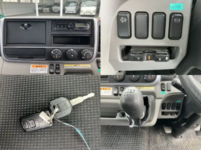三菱 キャンター 小型 車両重機運搬 ラジコン ウインチの中古トラック画像13