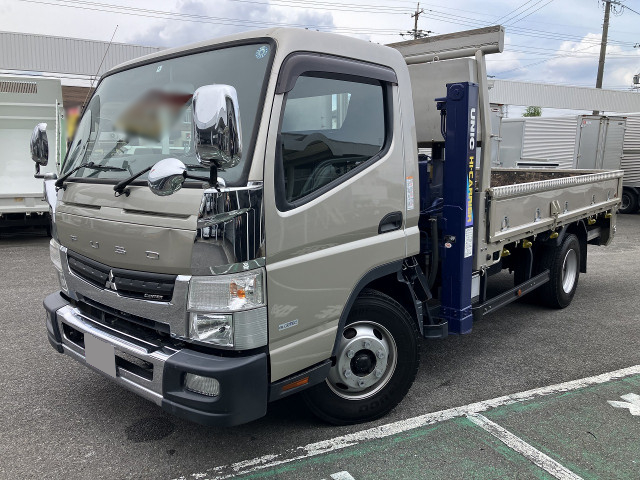 三菱 キャンター 小型 車両重機運搬 セルフローダー