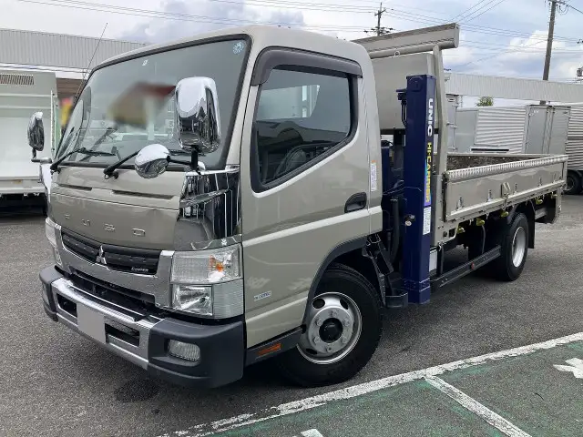 三菱 キャンター 小型 車両重機運搬 ラジコン ウインチ の中古トラック【車両No.166995】