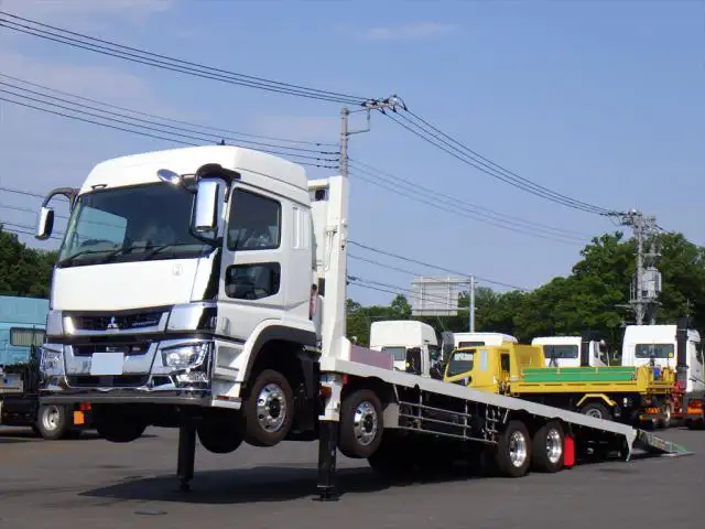 三菱 スーパーグレート 大型 車両重機運搬 ハイルーフ ラジコン の中古トラック【車両No.167053】