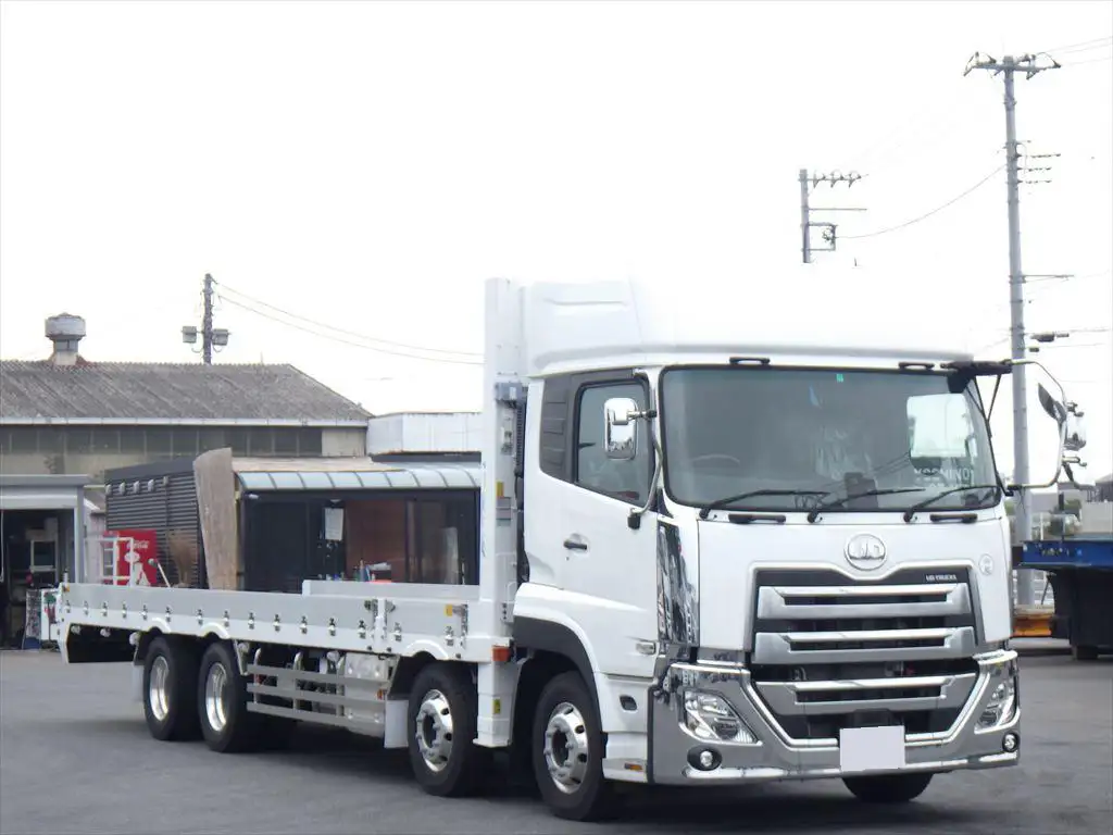 日産UD クオン 大型 車両重機運搬 セルフローダー 2PG-CG5CL の