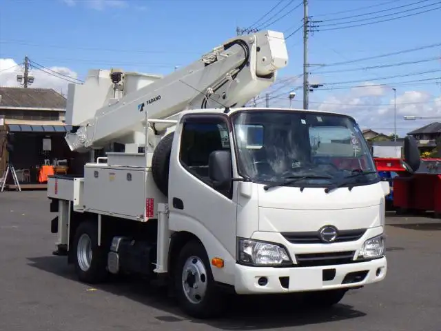 日野 デュトロ 小型 高所・建柱車 高所作業車 TKG-XZU675M の 日野 デュトロ 小型 高所・建柱車 高所作業車 TKG-XZU675M の