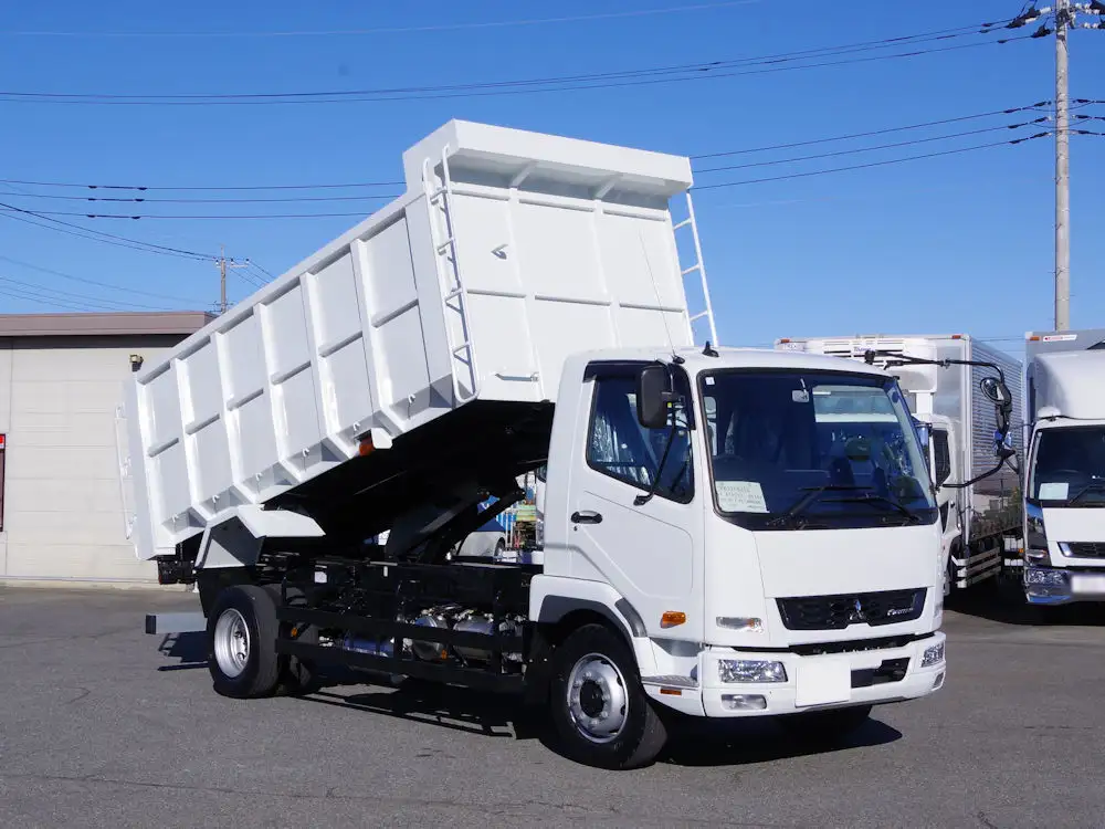 三菱 ファイター 中型/増トン ダンプ 土砂禁 2KG-FK72FZの中古トラック画像7