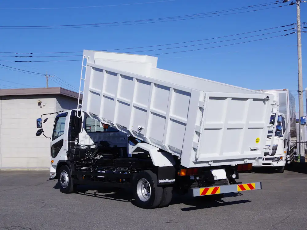 三菱 ファイター 中型/増トン ダンプ 土砂禁 2KG-FK72FZの中古トラック画像4