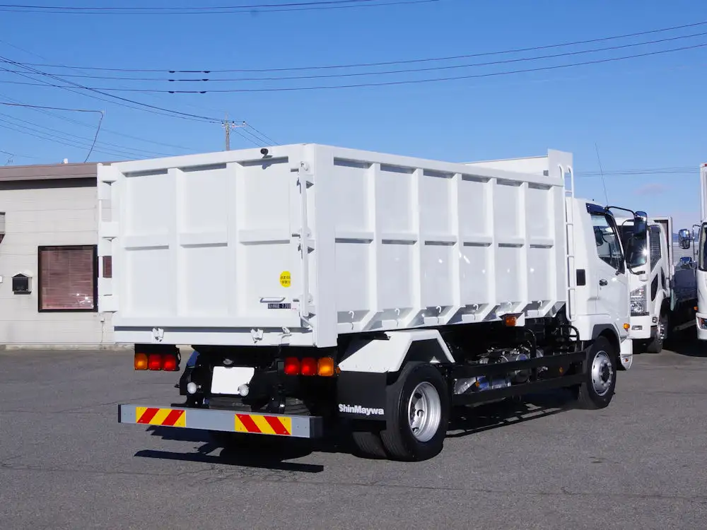 三菱 ファイター 中型/増トン ダンプ 土砂禁 2KG-FK72FZの中古トラック画像2