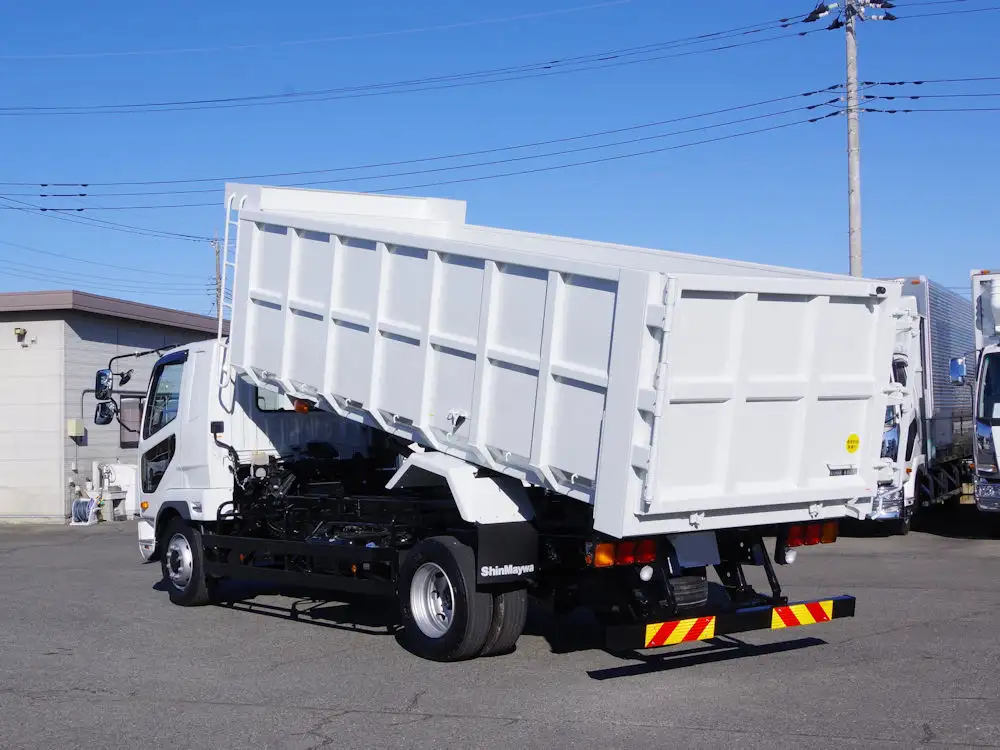 三菱 ファイター 中型/増トン ダンプ 土砂禁 ベッドの中古トラック画像4