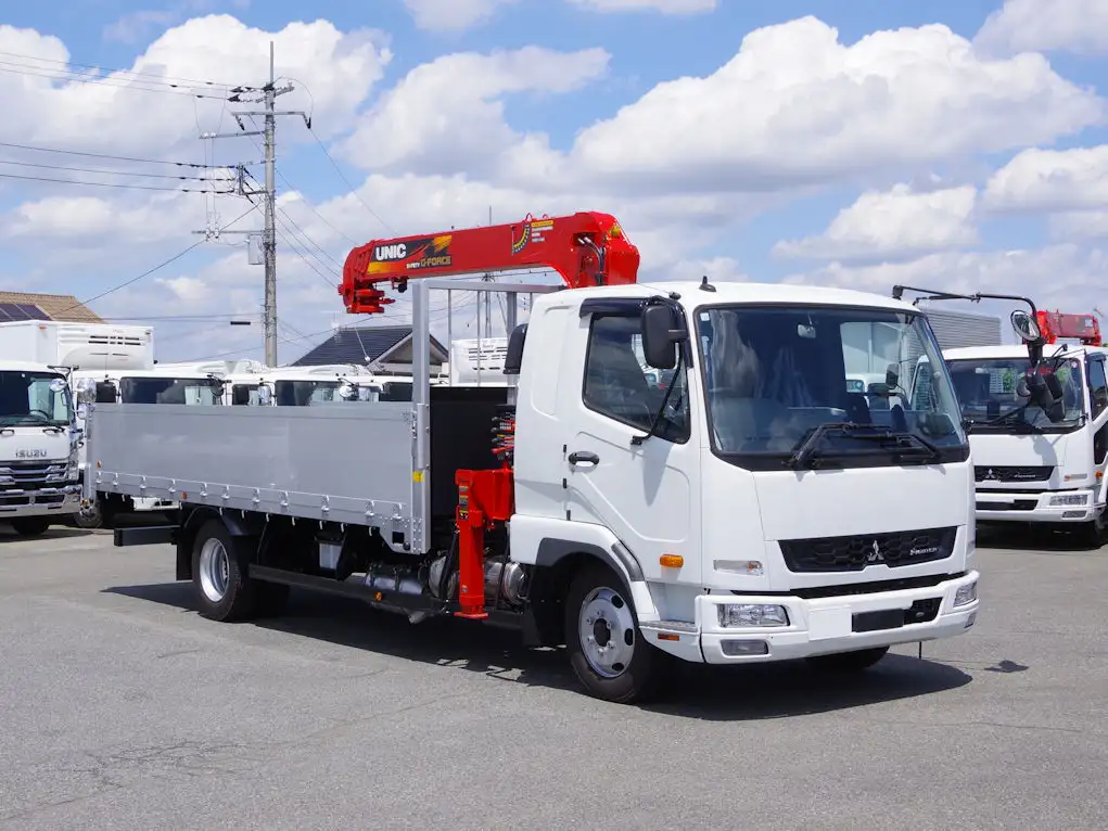 三菱 ファイター 中型/増トン クレーン付 アルミブロック 4段の中古トラック画像2