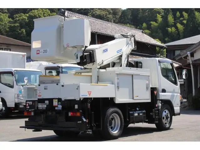 三菱 キャンター 小型 高所・建柱車 高所作業車 電工仕様の中古トラック画像3
