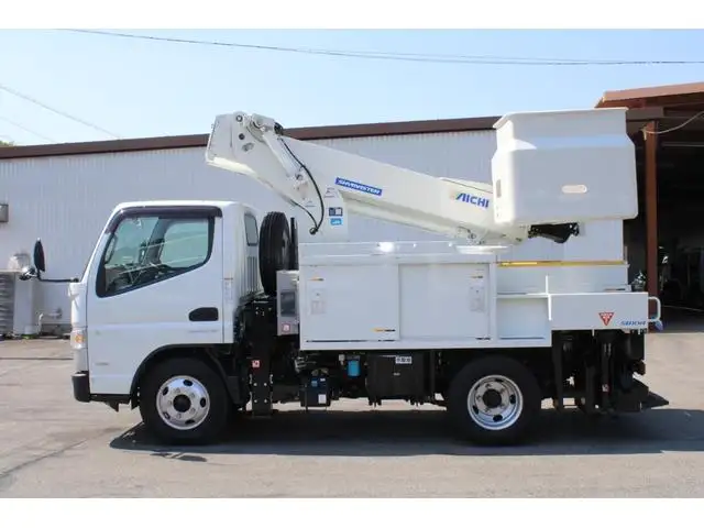 三菱 キャンター 小型 高所・建柱車 高所作業車 電工仕様の中古トラック画像4