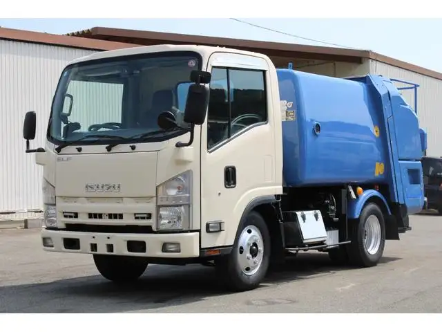 いすゞ エルフ 小型 パッカー車 巻き込み式 回転ダンプ式の中古トラック画像1