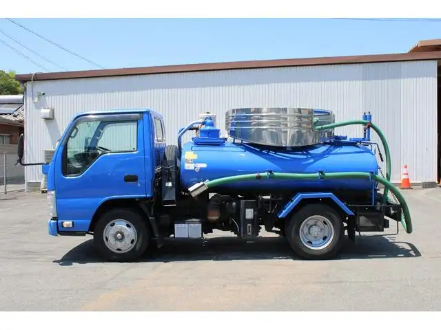 いすゞ エルフ 小型 タンク車 バキューム の中古トラック画像3