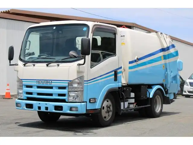 いすゞ エルフ 小型 パッカー車 巻き込み式 回転ダンプ式の中古トラック画像1