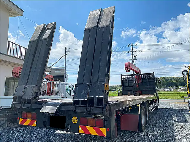 三菱 スーパーグレート 大型 車両重機運搬 4段クレーン ラジコンの中古トラック画像2