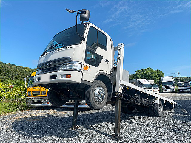 日野 レンジャー 中型/増トン 車両重機運搬 セルフローダー KK-FC3JEDA