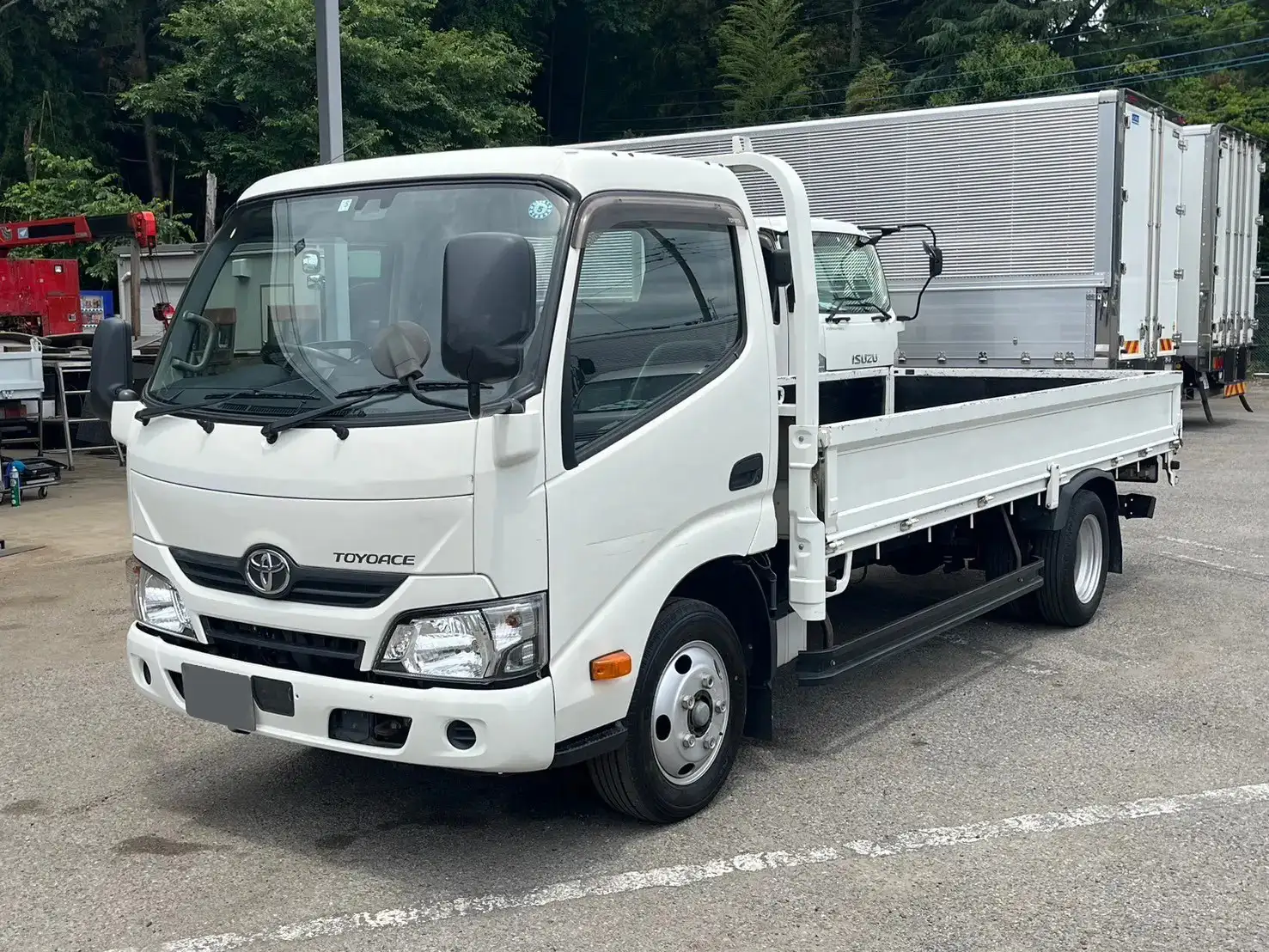 トヨタ トヨエース 小型 平ボディ TKG-XZC655 H30の中古トラック画像1