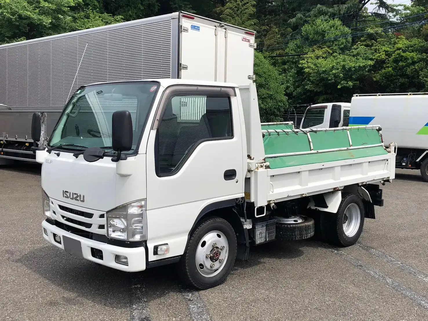 いすゞ エルフ 小型 ダンプ コボレーン TPG-NJS85ANの中古トラック画像1