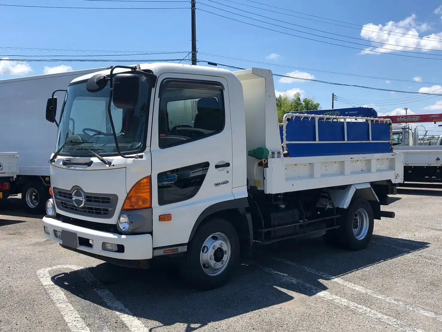 日野 レンジャー 中型/増トン ダンプ Lゲート コボレーン の中古トラック【車両No.167098】
