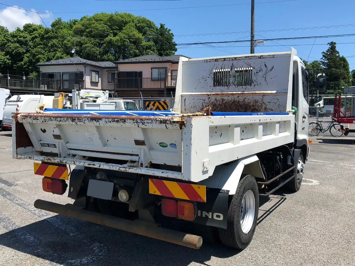 日野 レンジャー 中型/増トン ダンプ Lゲート コボレーンの中古トラック画像3