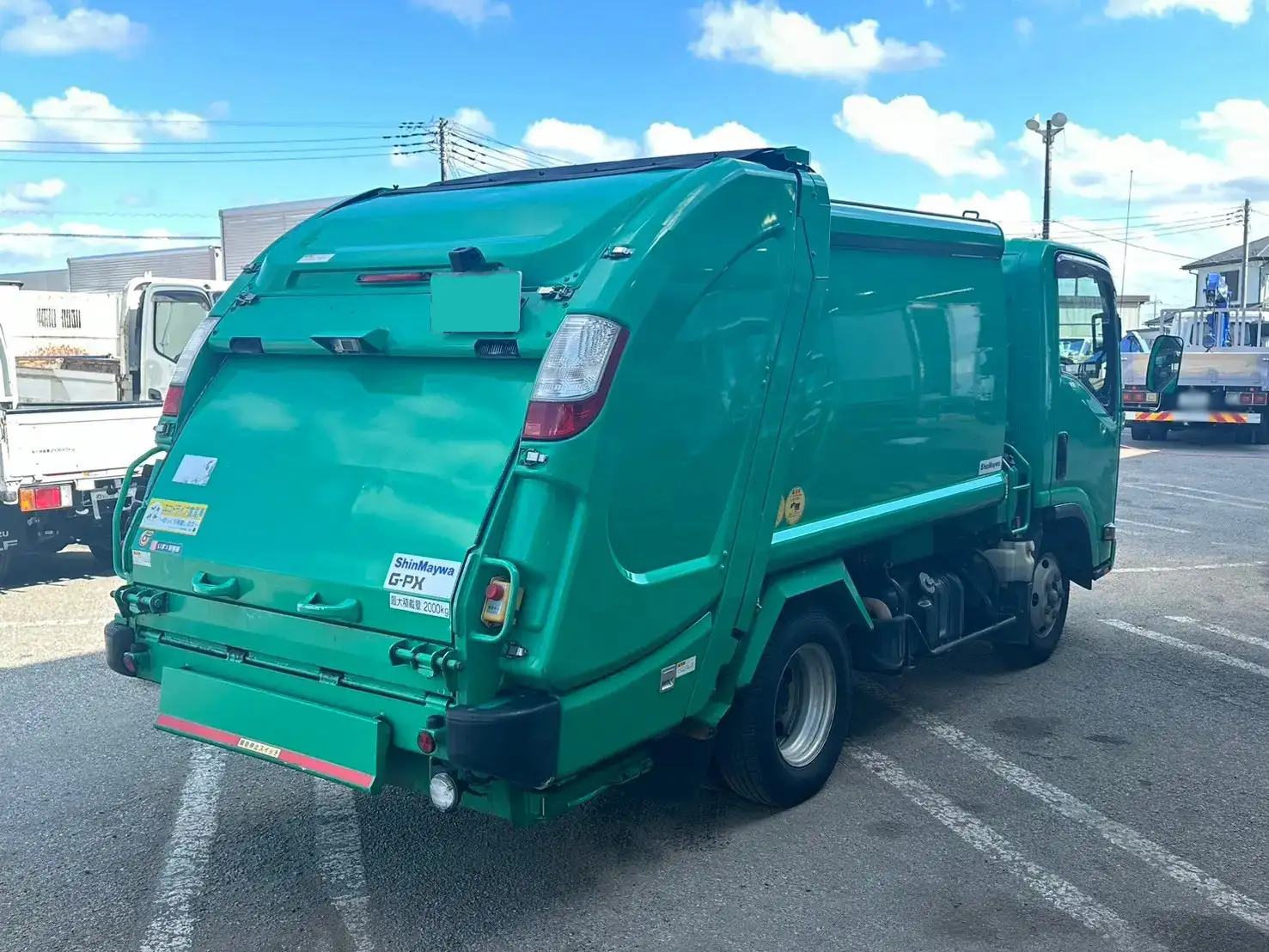 いすゞ エルフ 小型 パッカー車 プレス式 TPG-NMR85ANの中古トラック画像3
