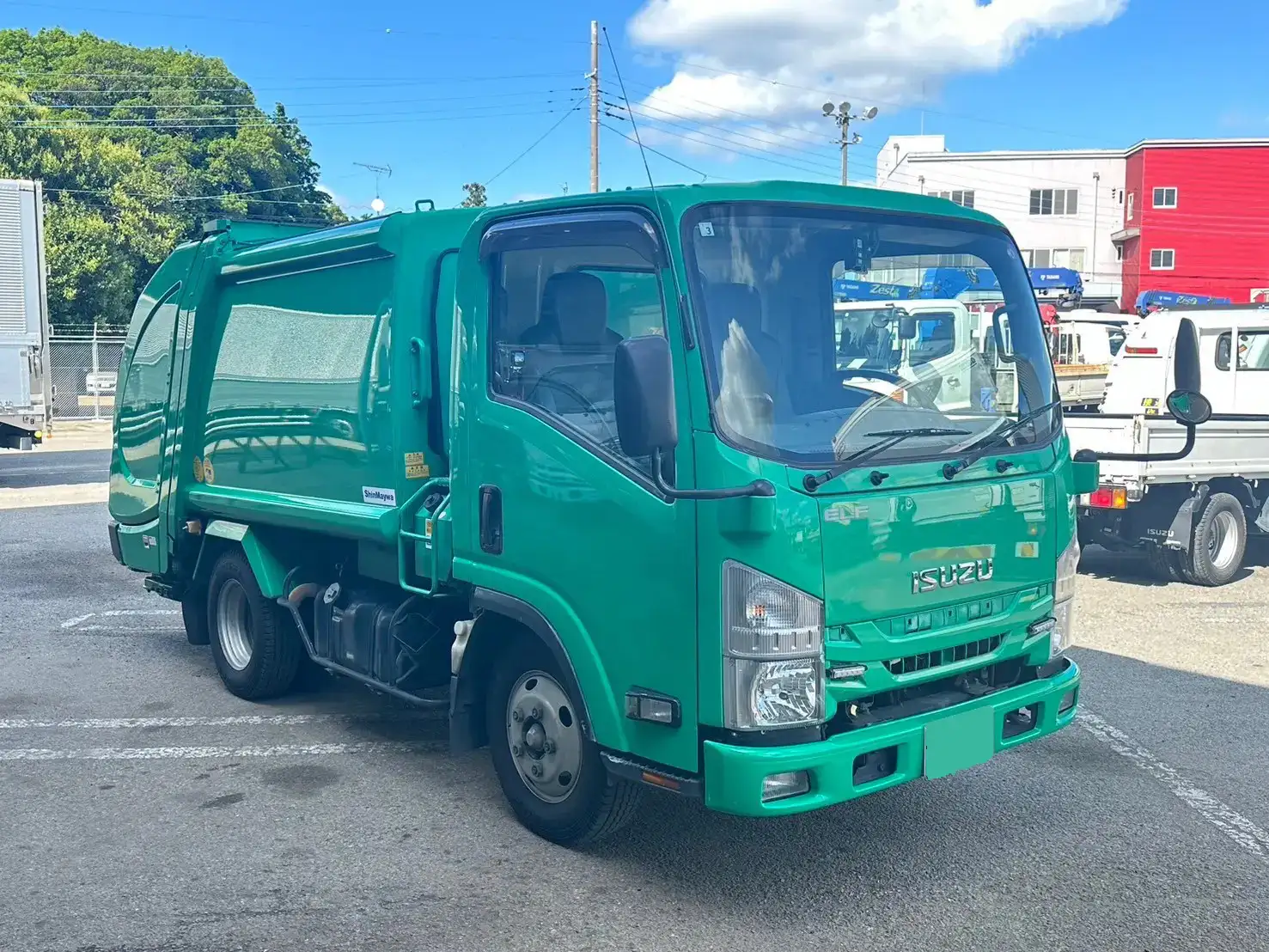 いすゞ エルフ 小型 パッカー車 プレス式 TPG-NMR85ANの中古トラック画像2