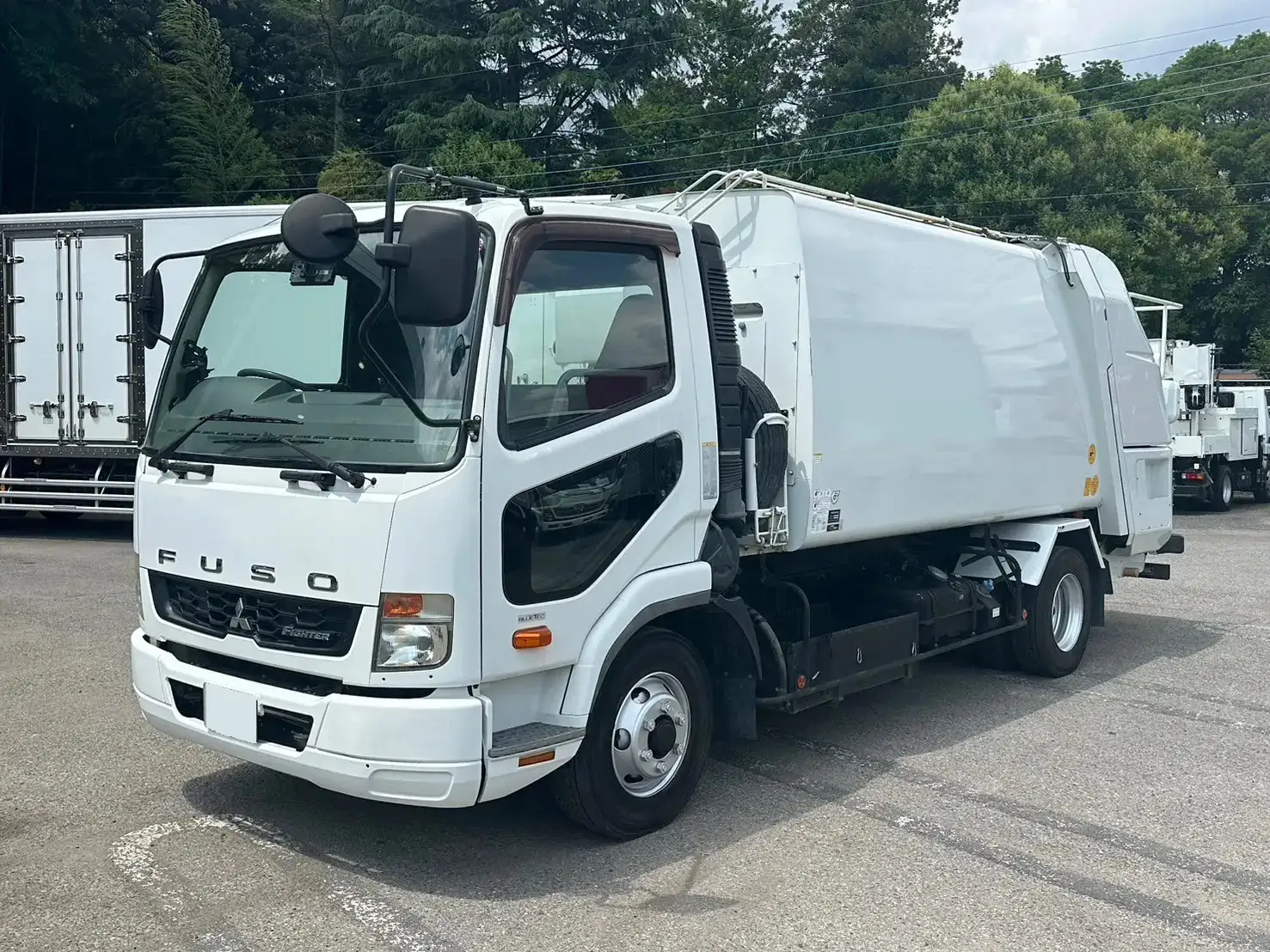 三菱 ファイター 中型/増トン パッカー車 プレス式 TKG-FK71Fの中古トラック画像1