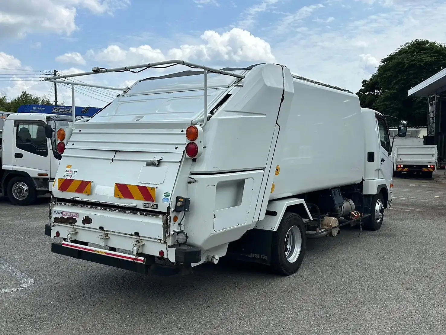 三菱 ファイター 中型/増トン パッカー車 プレス式 TKG-FK71Fの中古トラック画像3