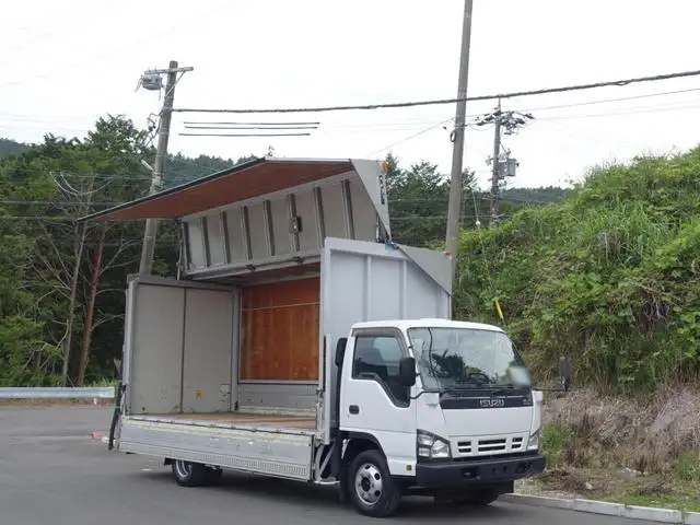 いすゞ エルフ 小型 ウイング PA-NPR81N H17｜画像1