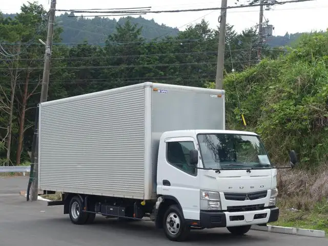 三菱 キャンター 小型 アルミバン シャッター式 TKG-FEB20 の中古トラック【車両No.167105】