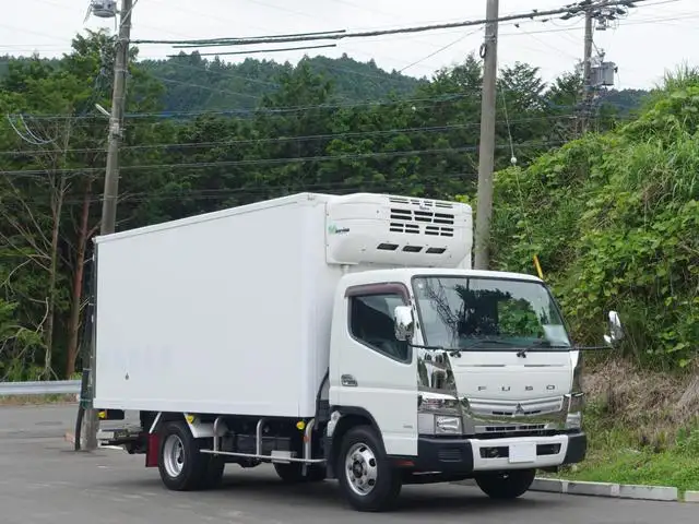 三菱 キャンター 小型 冷凍冷蔵 低温 パワーゲートの中古トラック画像3