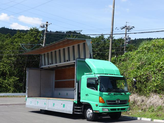 日野 レンジャー 中型/増トン ウイング ワイド ADG-FE7JMWA